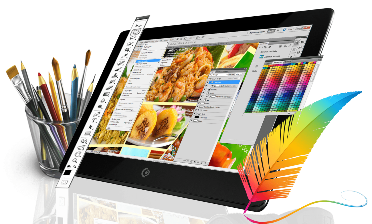 world digital agency graphic