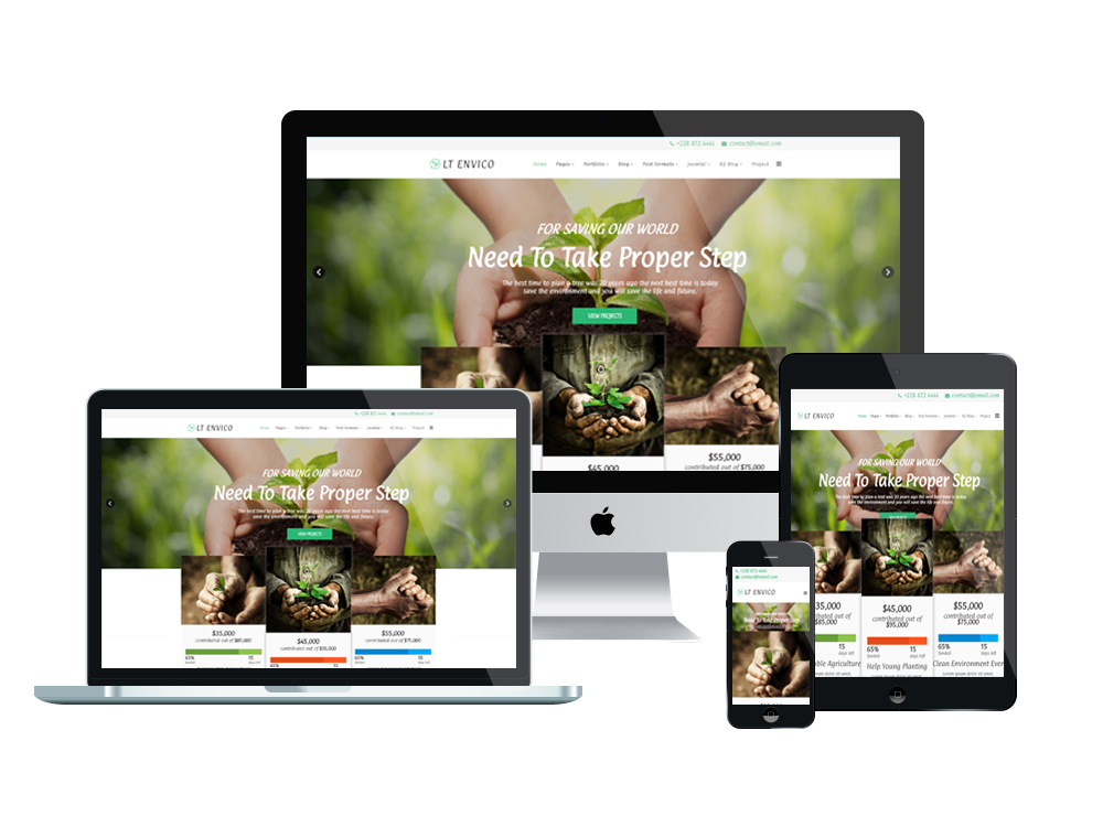 world digital agency wordpress website